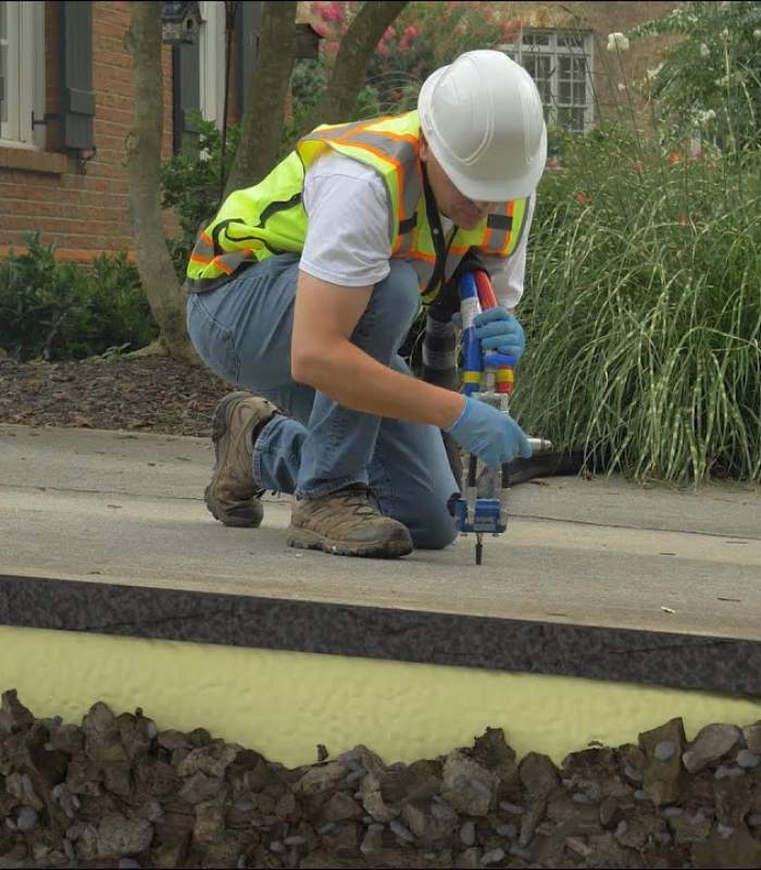 service tab concrete lifting